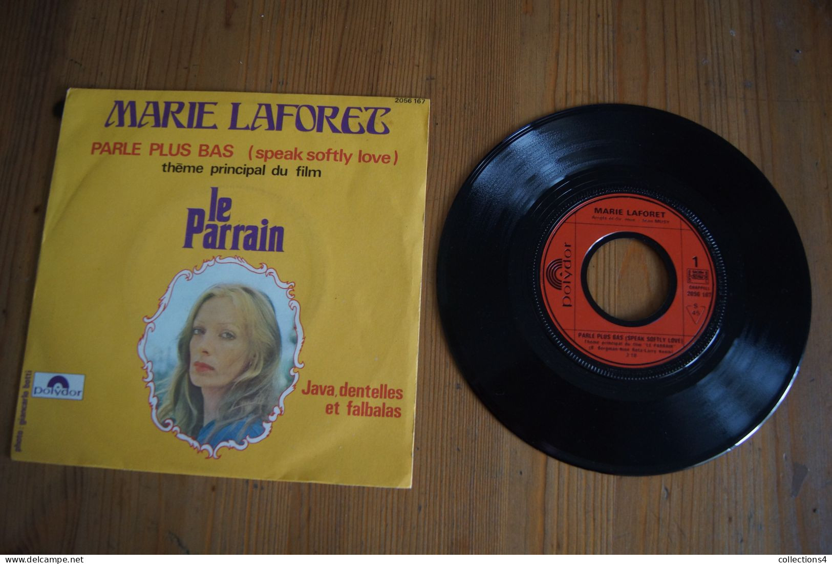 MARIE LAFORET PARLE PLUS BAS SP DU FILM LE PARRAIN 1972 - Musique De Films