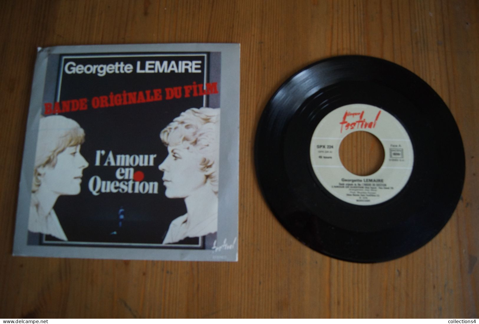 L AMOUR EN QUESTION GEORGETTE LEMAIRE SP DU FILM 1978 ANNIE GIRARDOT - Música De Peliculas