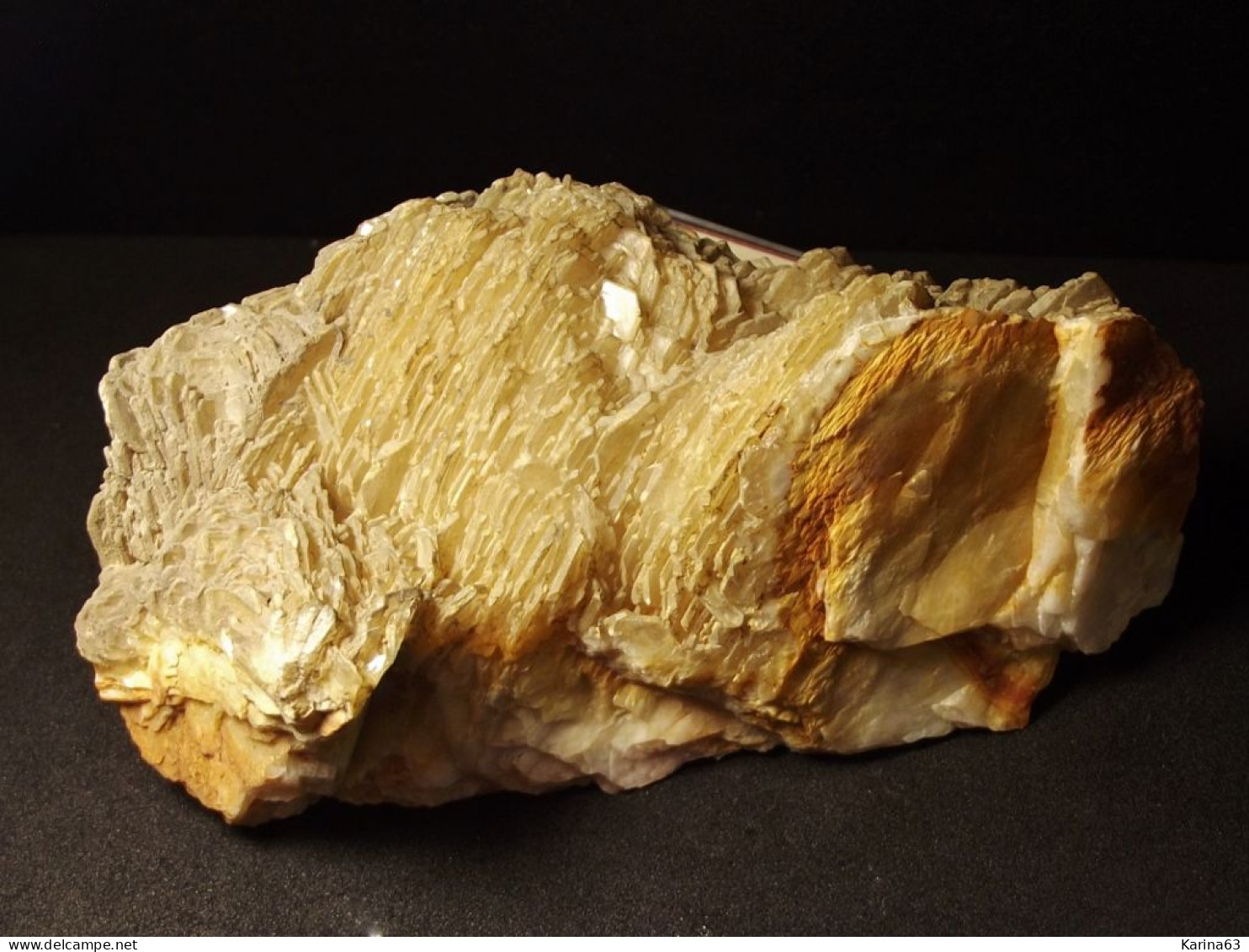 Baryte ( 10 X 4 X 6 Cm) -  Rigoux -  Azérat - Haute-Loire -  Auvergne-Rhône-Alpes - France - Minéraux