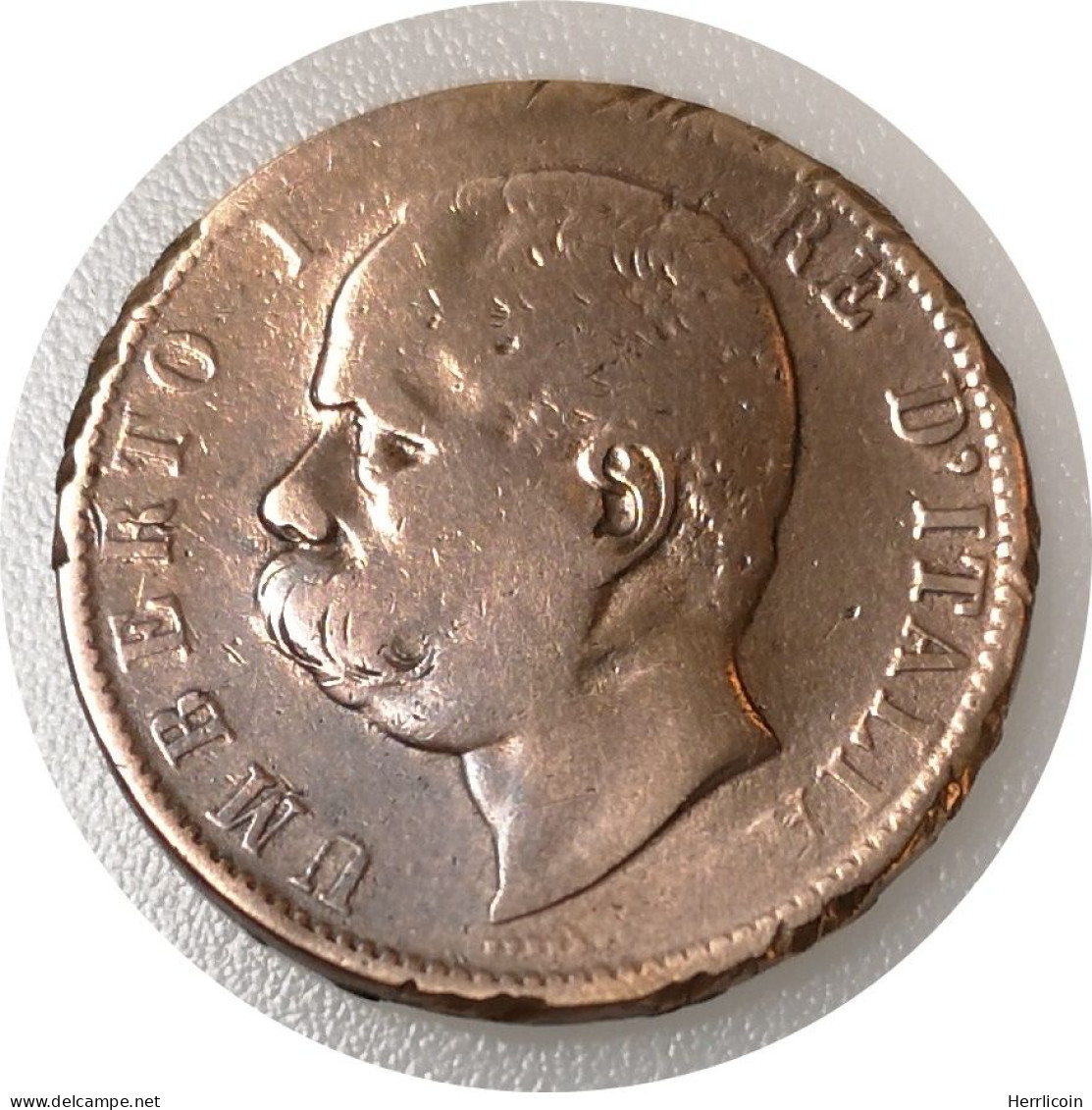 Monnaie Italie - 1894 "R" - 10 Centesimi Umberto Ier - 1878-1900 : Umberto I