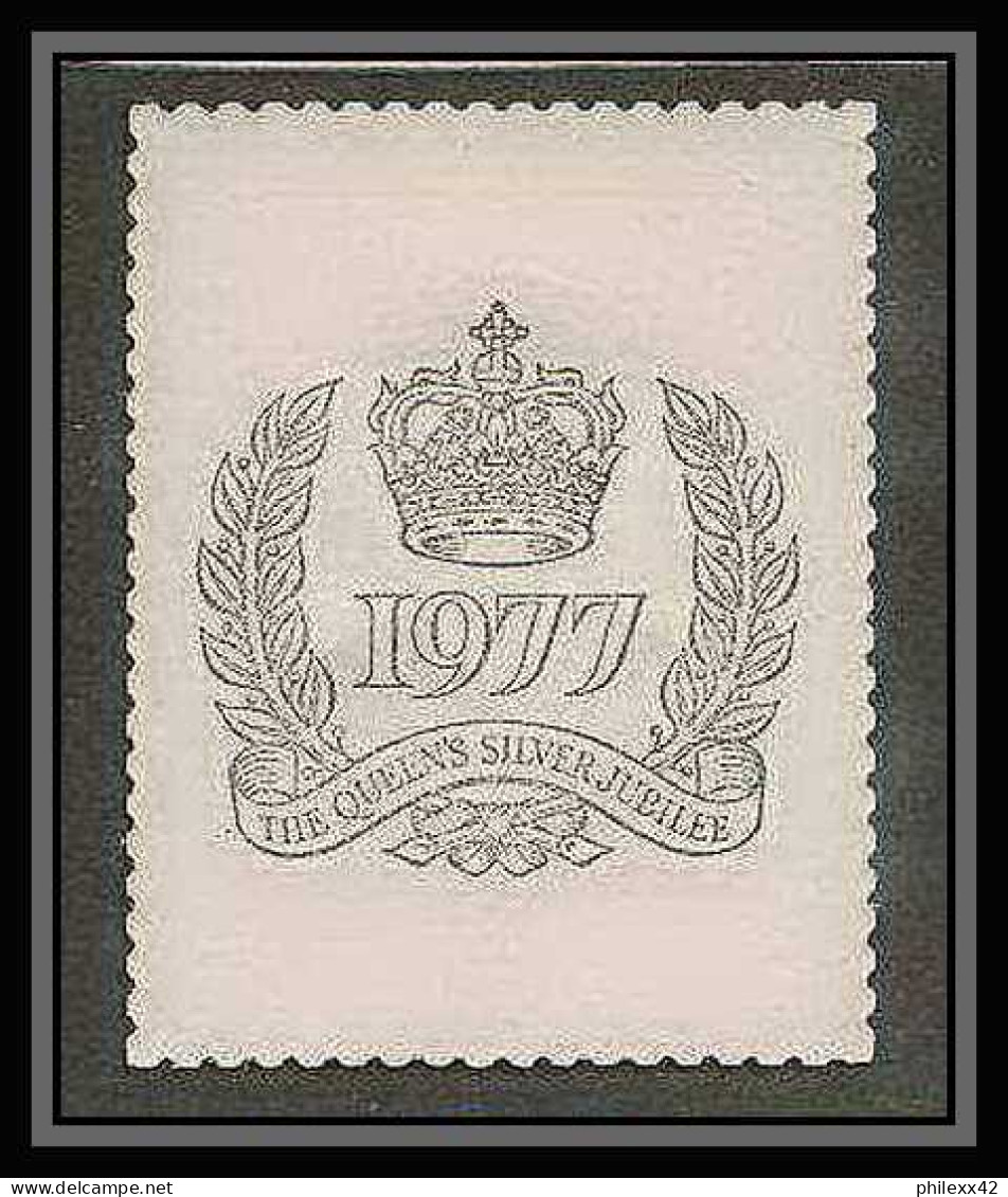 442 Staffa Scotland The Queen's Silver Jubilee 1977 OR Gold Stamps Monarchy United Kingdom Anne Type 1 Neuf** Mnh - Scozia