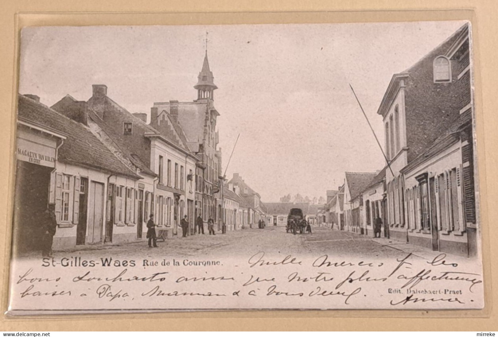 @J@  -  ST - GILLES - WAES  -  Rue Du La Couronne  -  Zie / Voir / See Scan's - Sint-Gillis-Waas