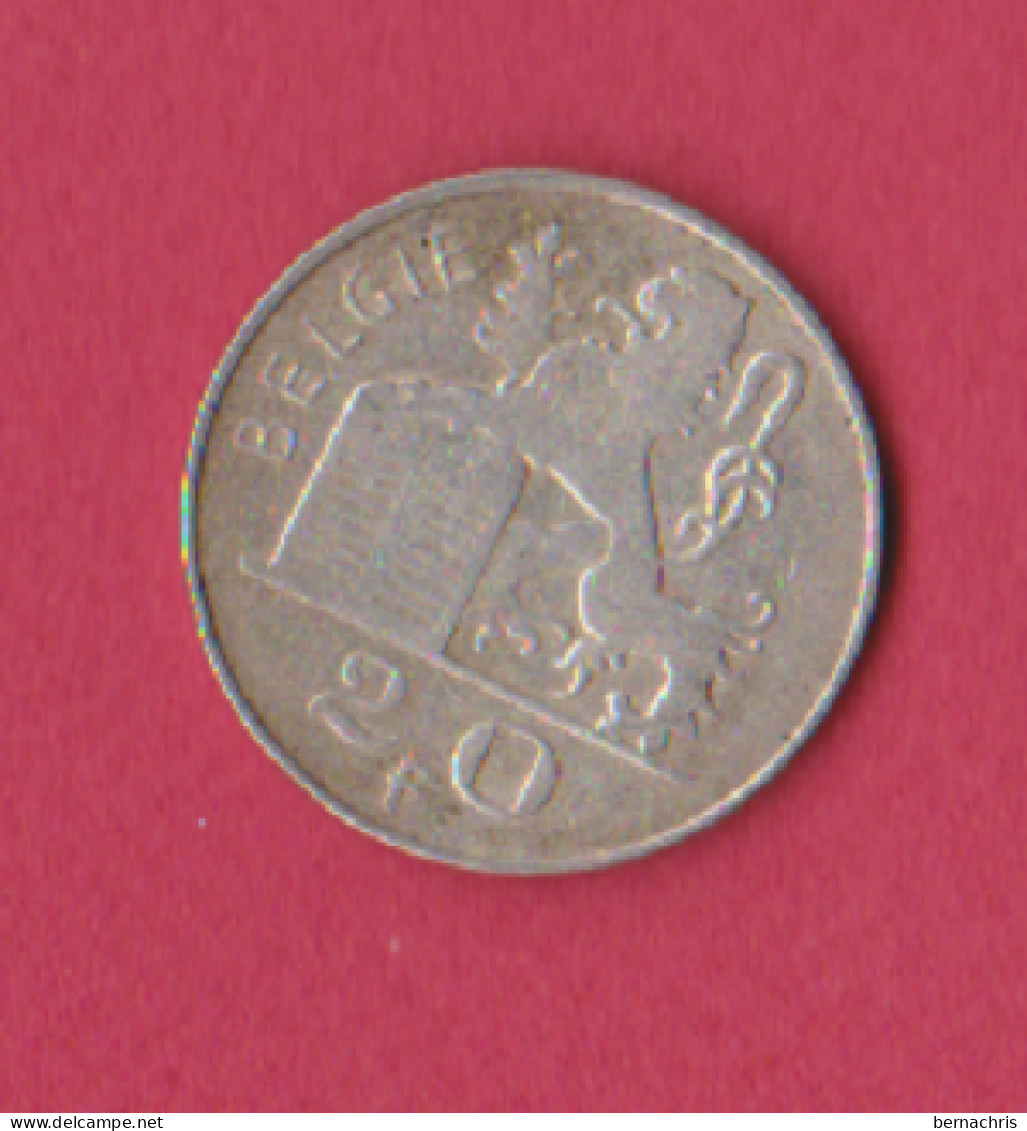 Belgique 20 FRANCS 1949 En Argent - 20 Franc