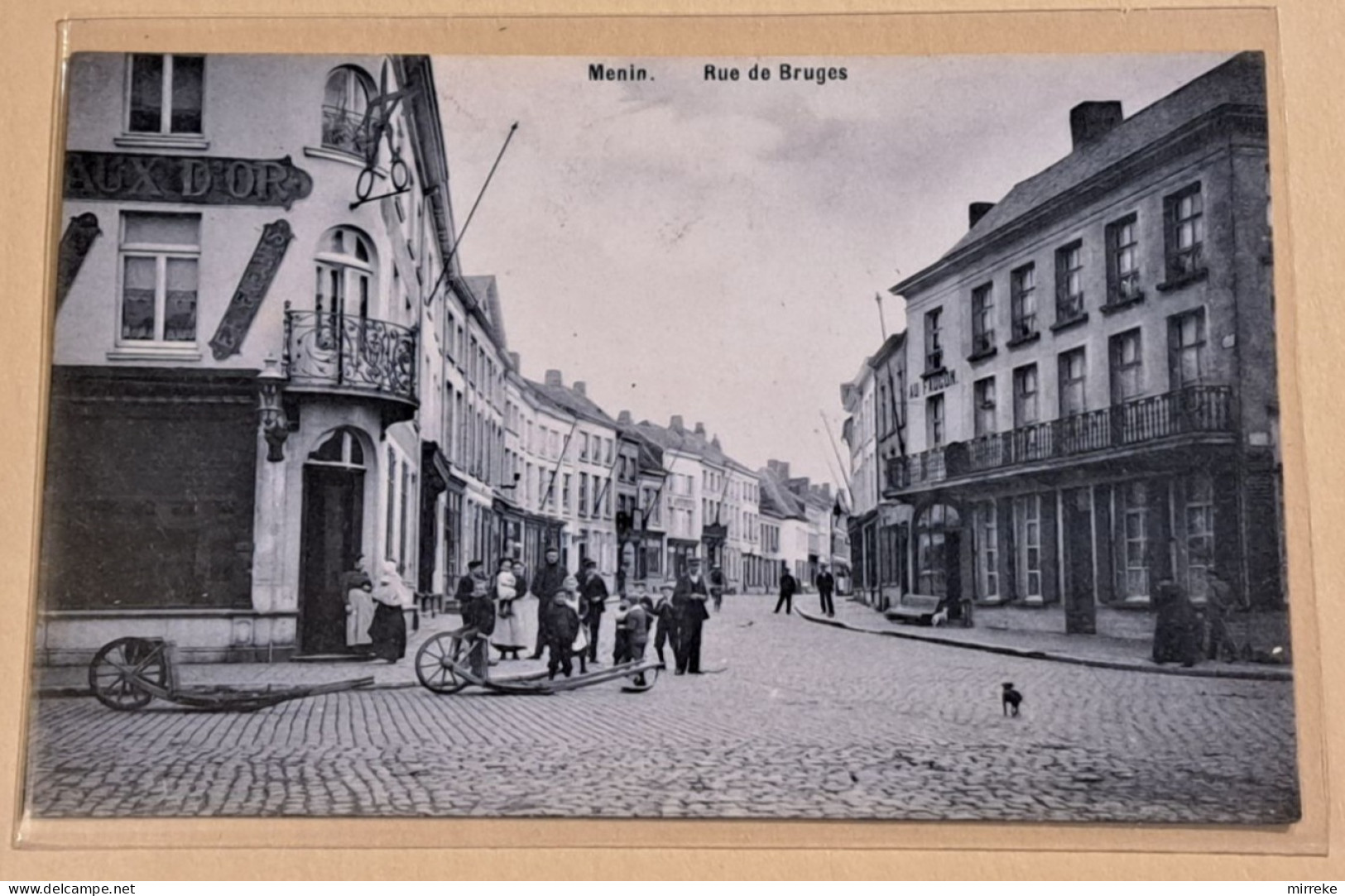 @J@  -  MENIN  -  Rue De Bruges  -  Zie / Voir / See Scan's - Menen