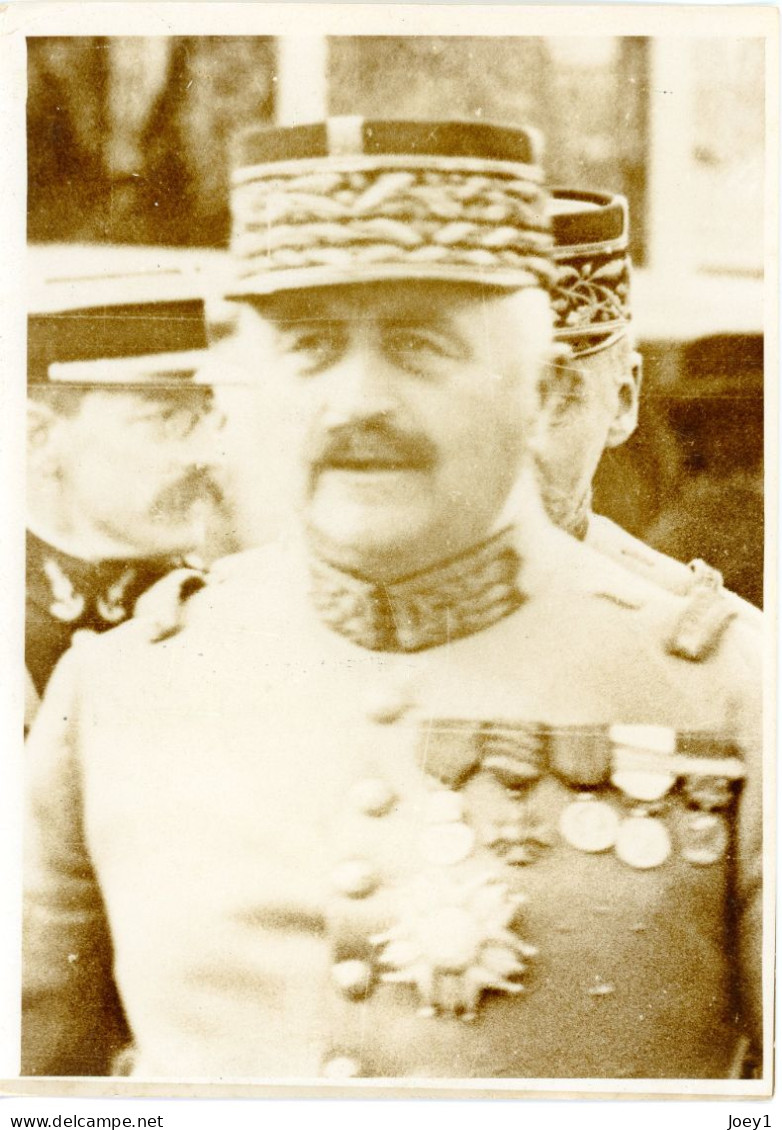 Photo Meurisse Années 1930,le Maréchal Franchet D'Esperey, Format 13/18 - Guerre, Militaire
