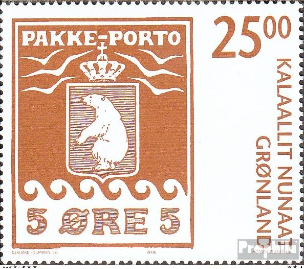 Dänemark - Grönland 460I (kompl.Ausg.) Postfrisch 2006 Grönländische Briefmarken - Unused Stamps