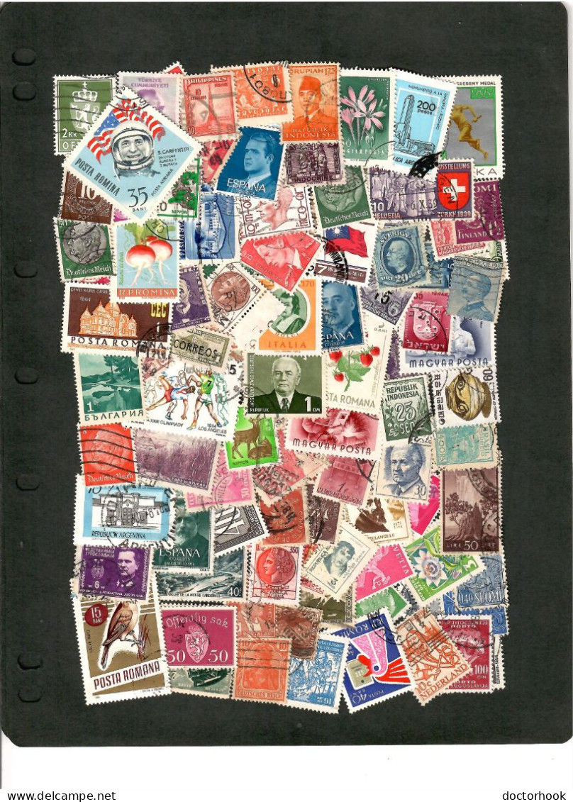 WORLDWIDE---LOT Of 100 USED STAMPS  (100-6) - Lots & Kiloware (mixtures) - Max. 999 Stamps