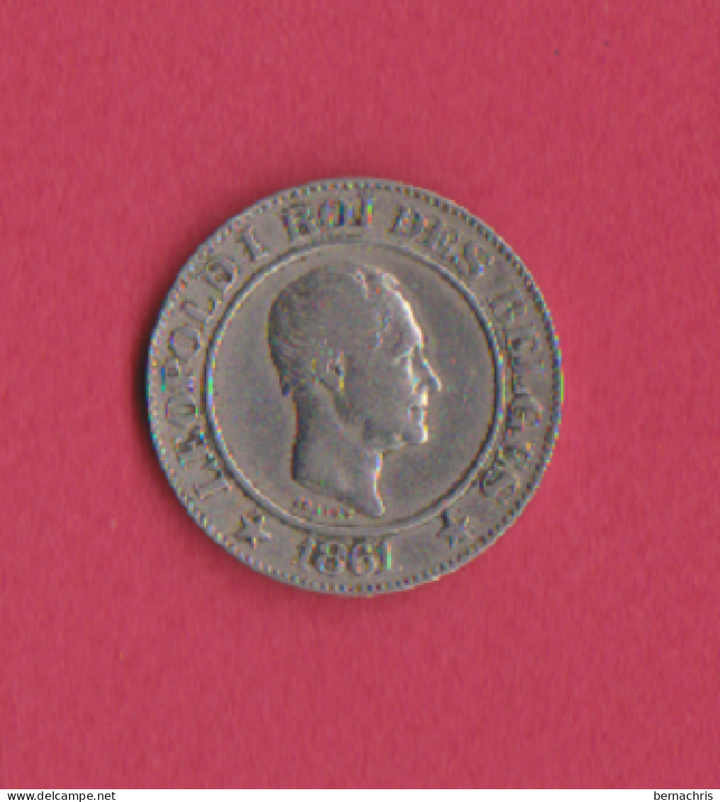 Belgique 20 Centimes 1861 Léopold I - 20 Cent