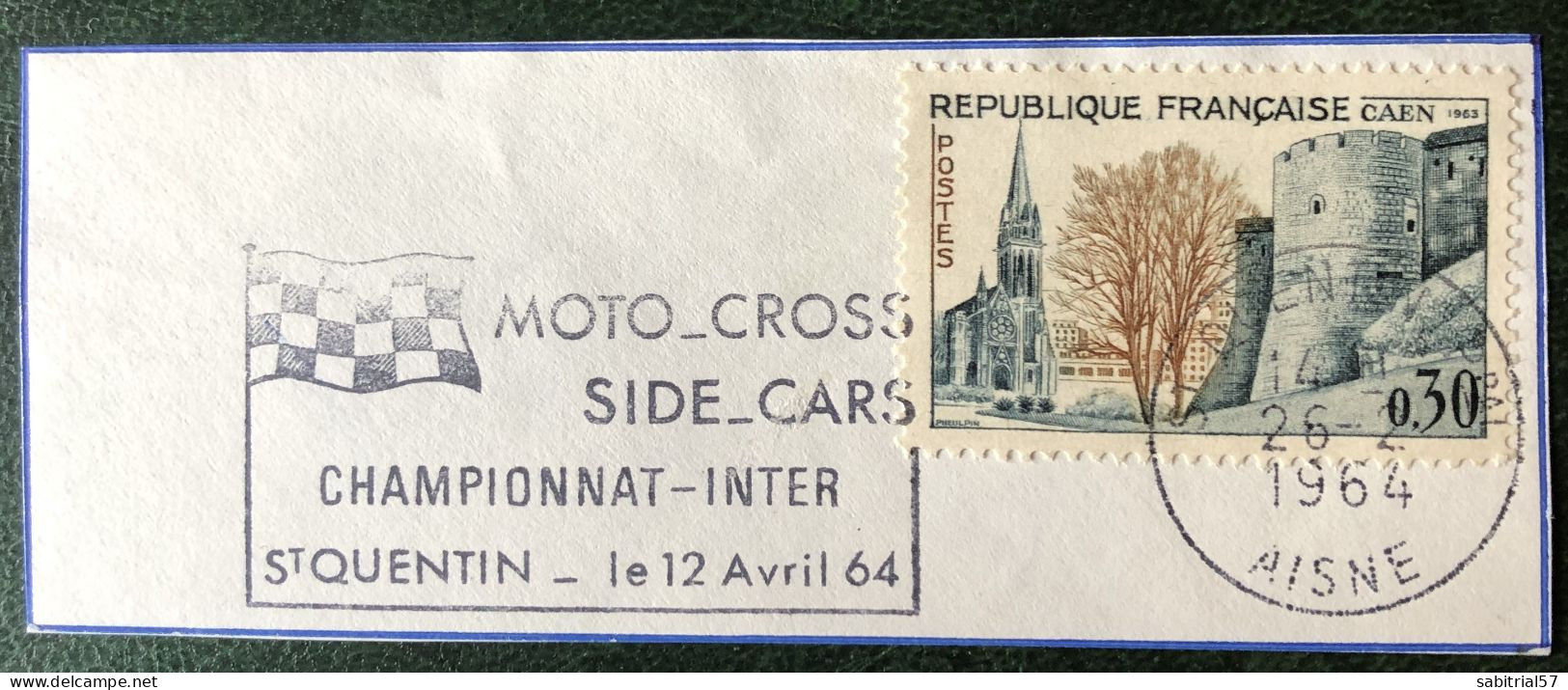 France 1964 / Sidecar Cross / Side-cars - Motos