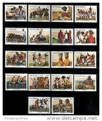 TRANSKEI, 1984,  MNH Stamp(s), Xhosa Culture,   Nr(s) 137-154 - Transkei