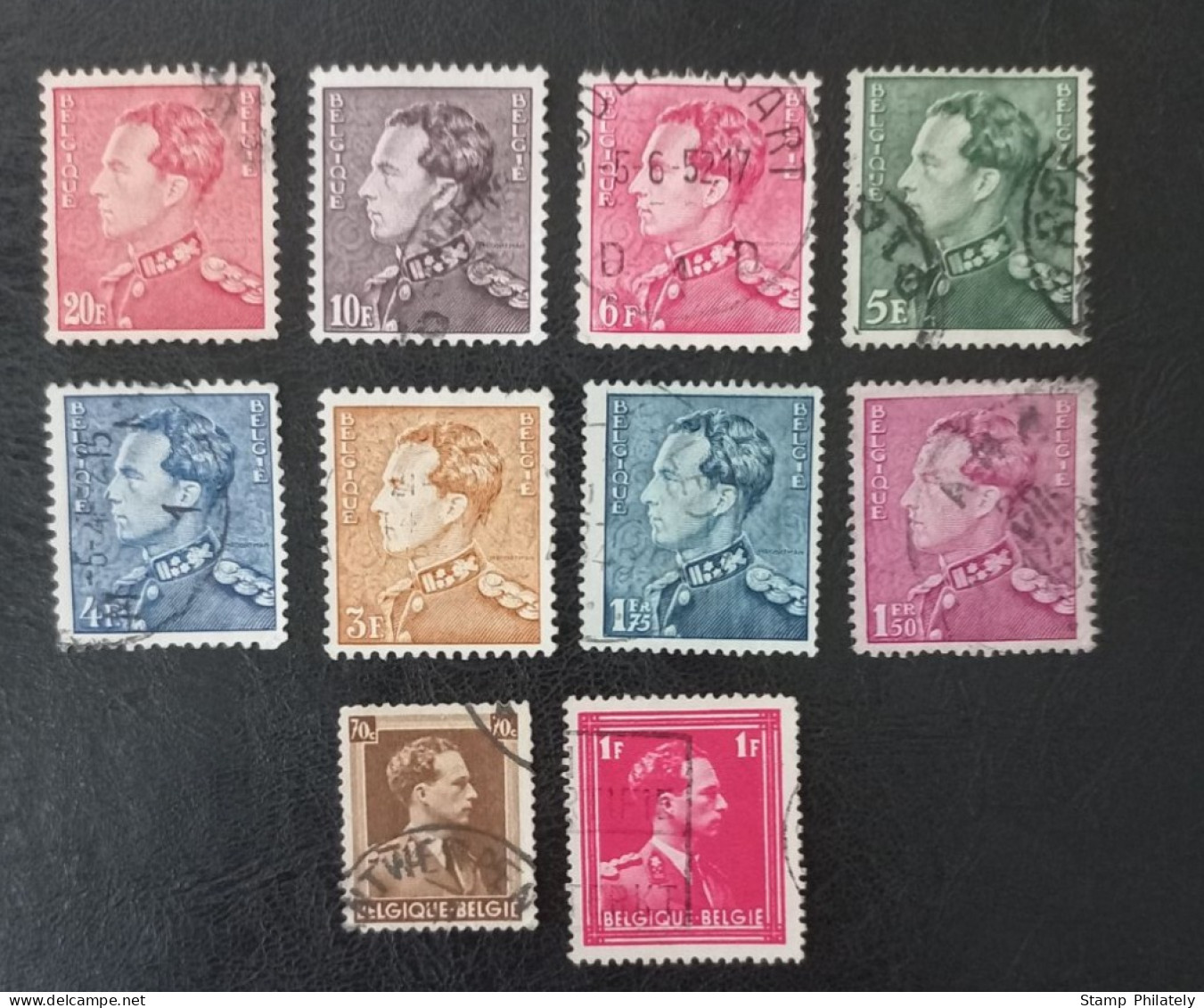 Belgium Used Stamps 1936-1969 - 1935-1949 Kleines Staatssiegel