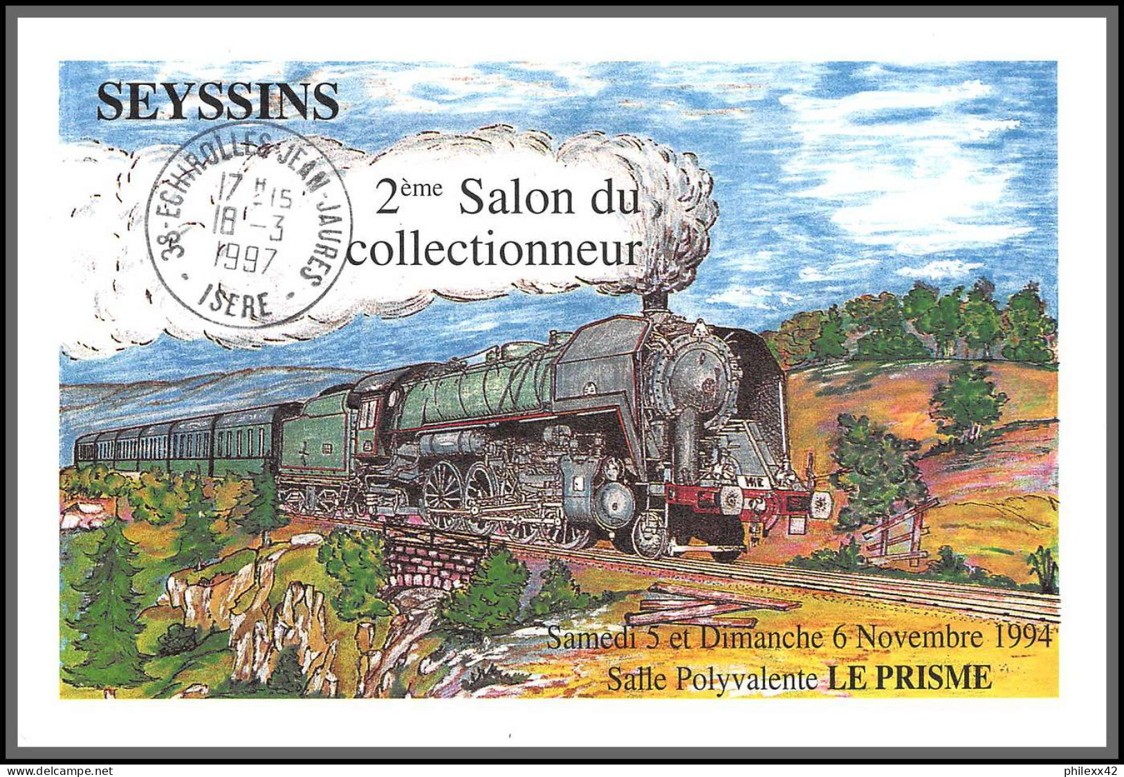 74234 Mixte Marianne Bicentenaire 14/3/1997 Sada Mayotte Echirolles Isère France Carte Postcard Colonies - Briefe U. Dokumente