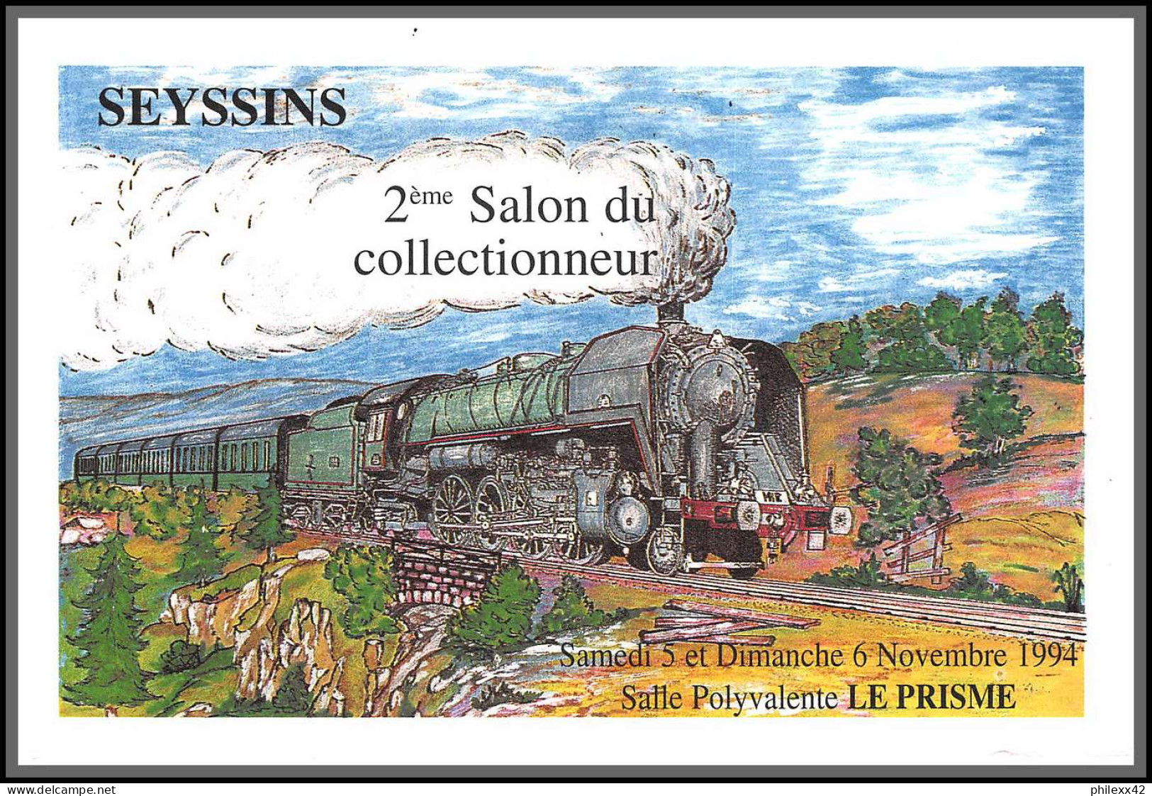 74328 Mixte Atm Briat 3/3/1997 Saul Guyane Echirolles Isère France Carte Postcard Colonies Seyssin - Brieven En Documenten