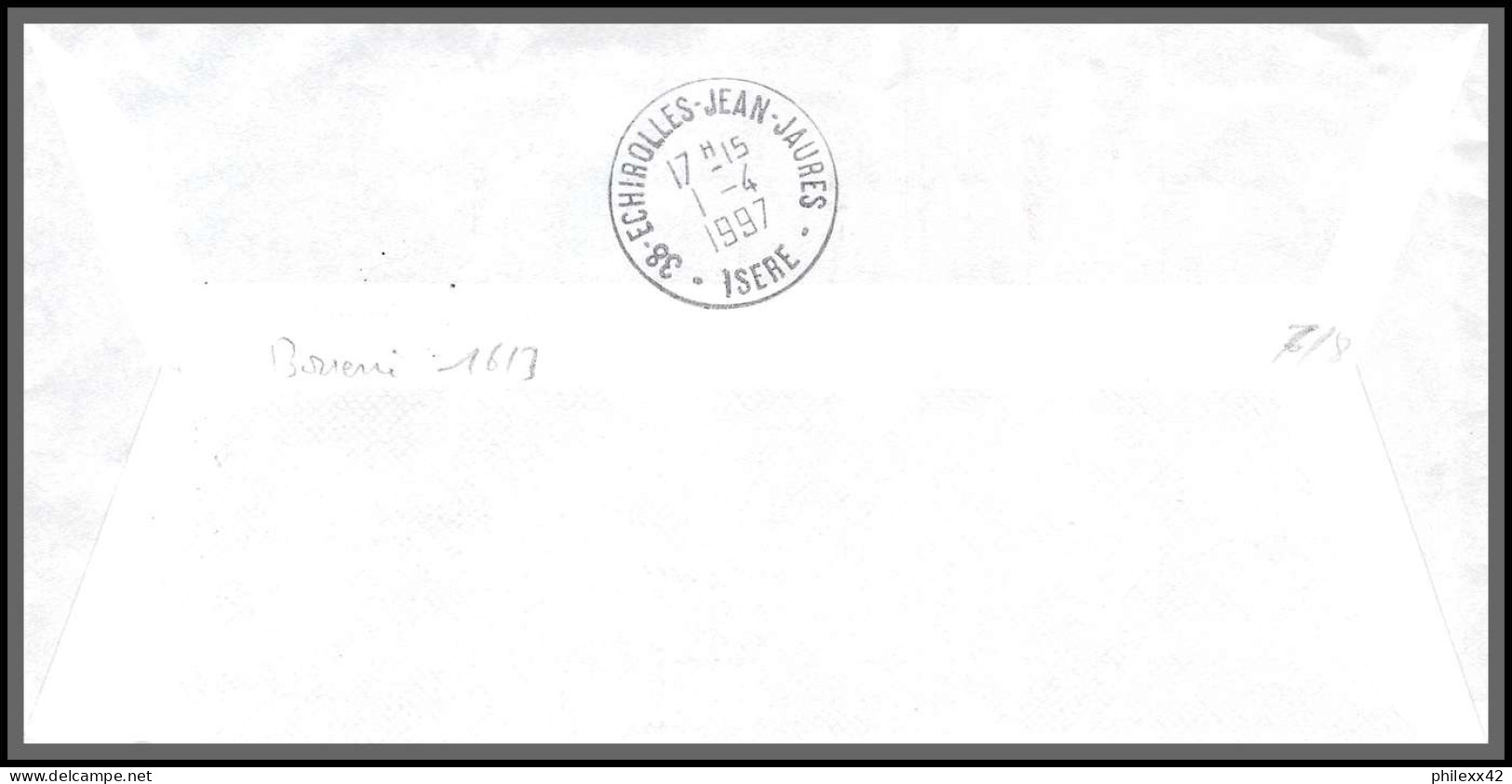 74070 Mixte Atm Marianne Bicentenaire 12/3/1997 Bouéni Mayotte Echirolles Isère Lettre Cover Colonies  - Lettres & Documents