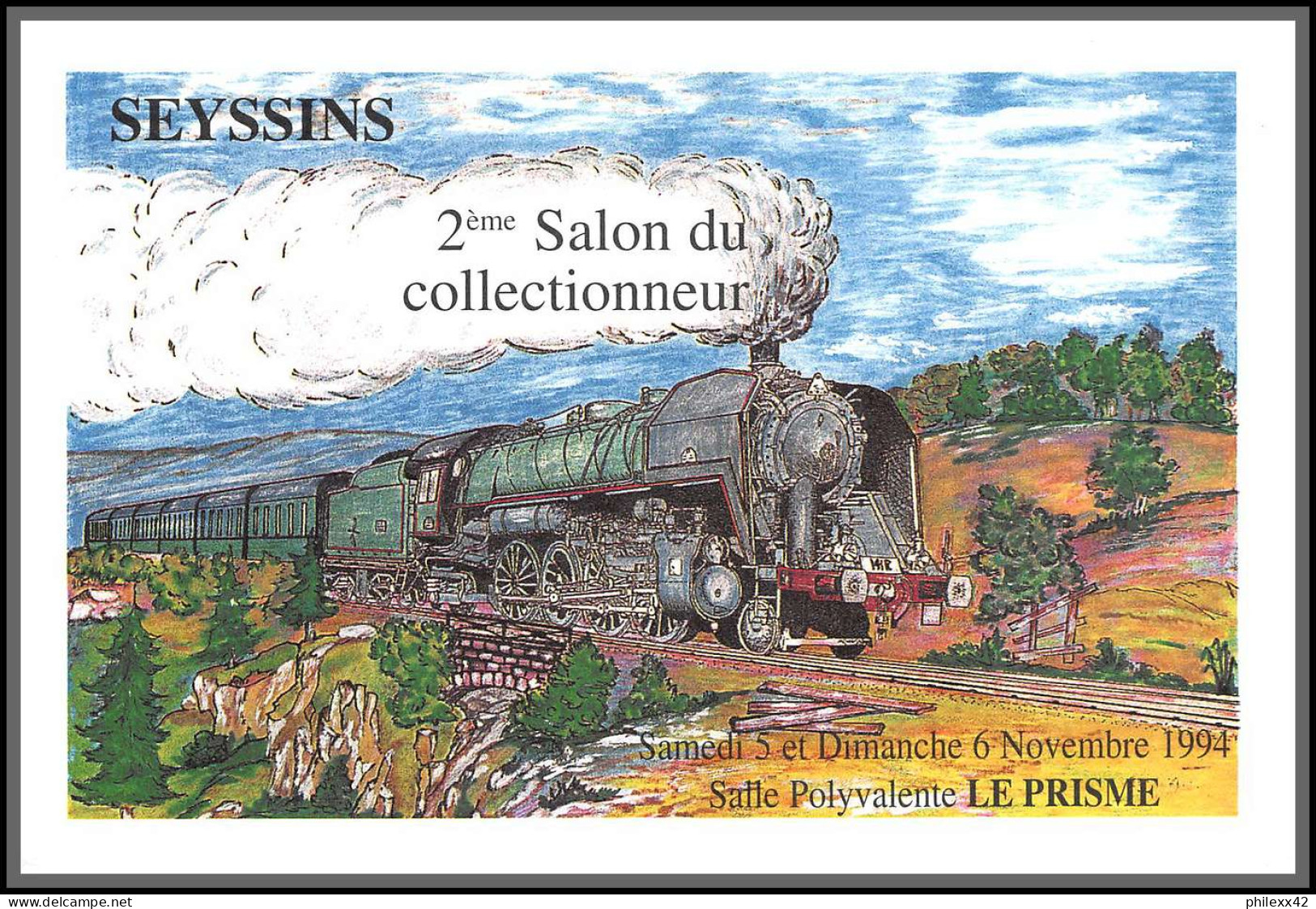 74241 Mixte Atm Briat 4/3/1997 M'tsangamouji Mayotte Echirolles Isère France Carte Postcard Colonies - Brieven En Documenten