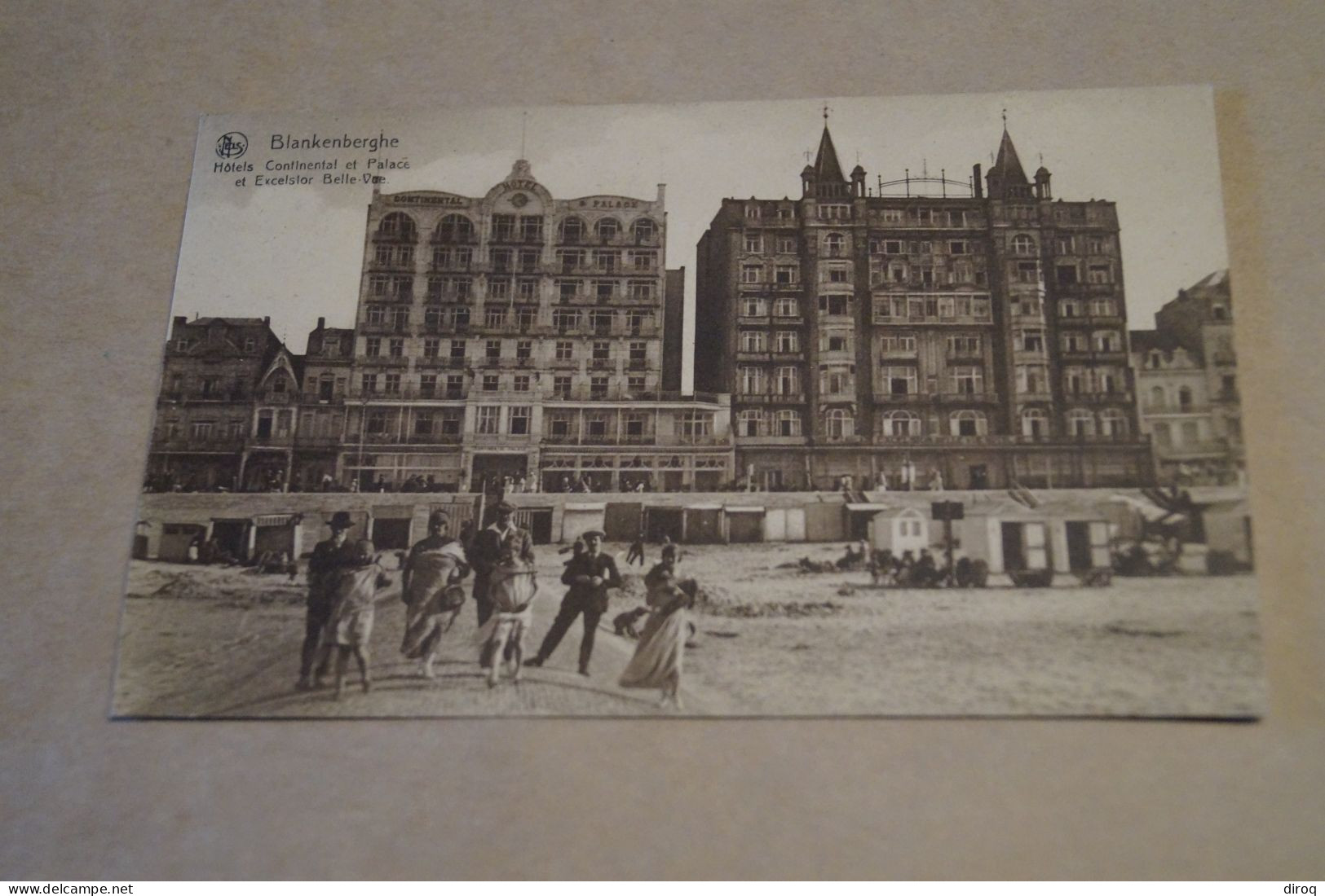 Blankenberghe,hôtels,1925,belle Carte Pour Collection - Blankenberge
