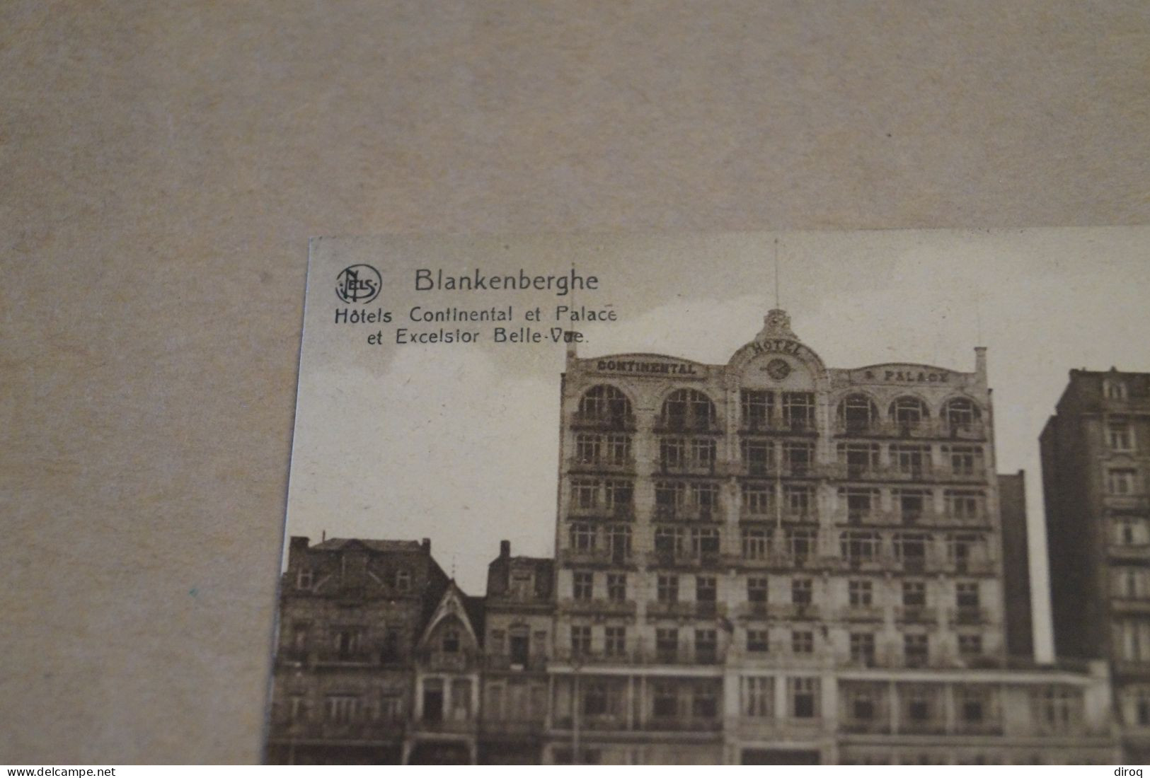 Blankenberghe,hôtels,1925,belle Carte Pour Collection - Blankenberge