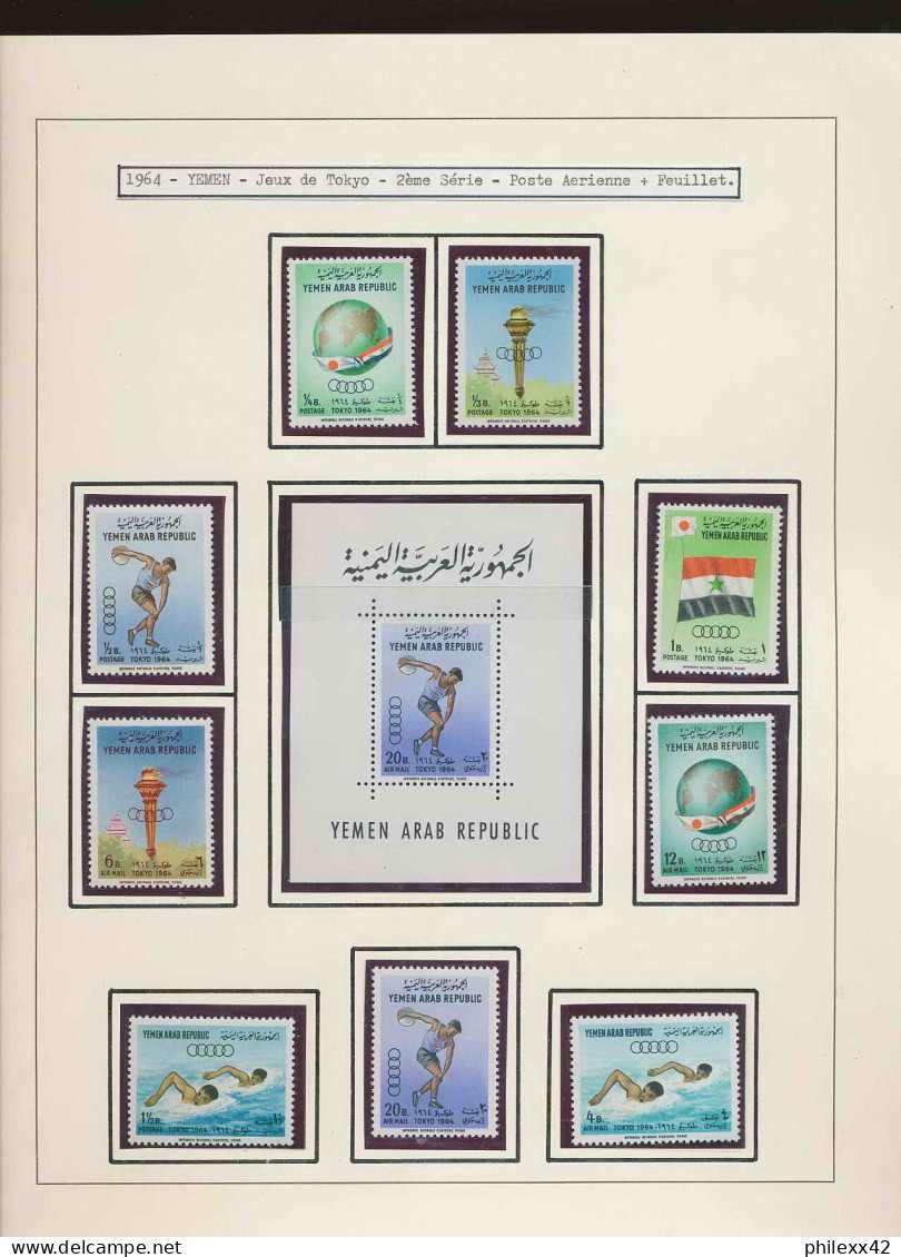 collection jeux olympiques (olympic games) part 08 - 1964 Japon Tokyo, Japan  proof jeux olympiques (olympic games)**