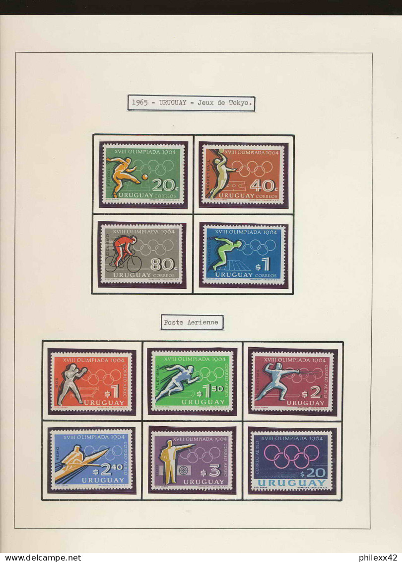 collection jeux olympiques (olympic games) part 08 - 1964 Japon Tokyo, Japan  proof jeux olympiques (olympic games)**