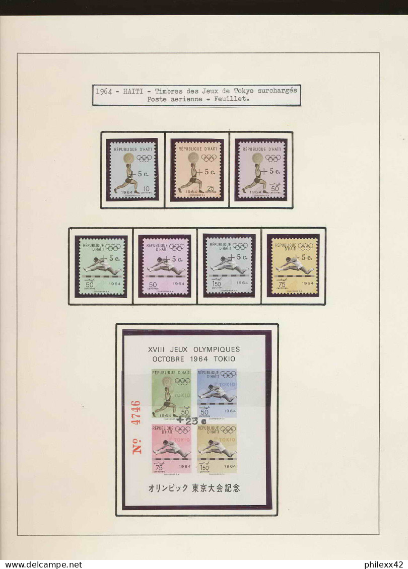 collection jeux olympiques (olympic games) part 08 - 1964 Japon Tokyo, Japan  proof jeux olympiques (olympic games)**