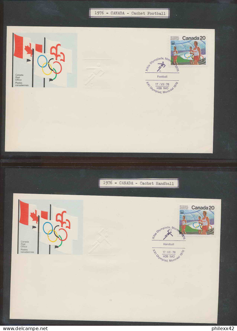Collection Jeux Olympiques (olympic Games) Part 15 - 1976 Montreal Canada ** - Sammlungen (im Alben)
