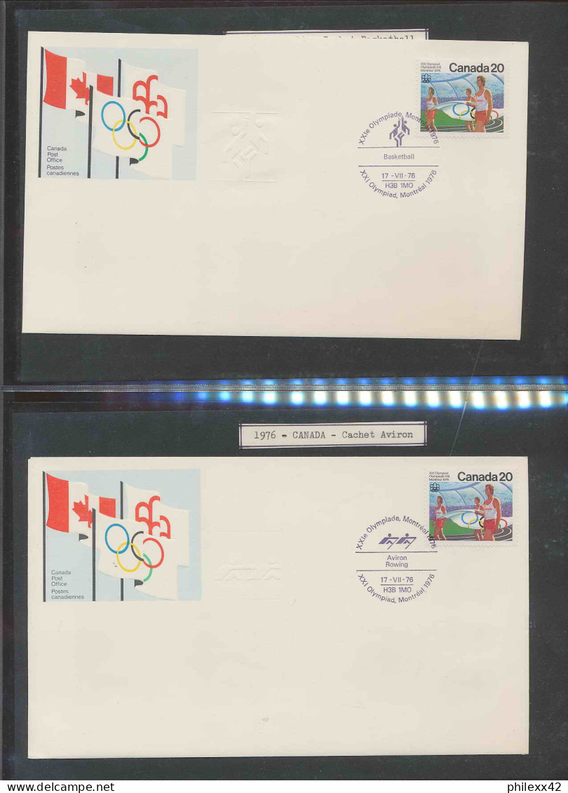 Collection Jeux Olympiques (olympic Games) Part 15 - 1976 Montreal Canada ** - Sammlungen (im Alben)