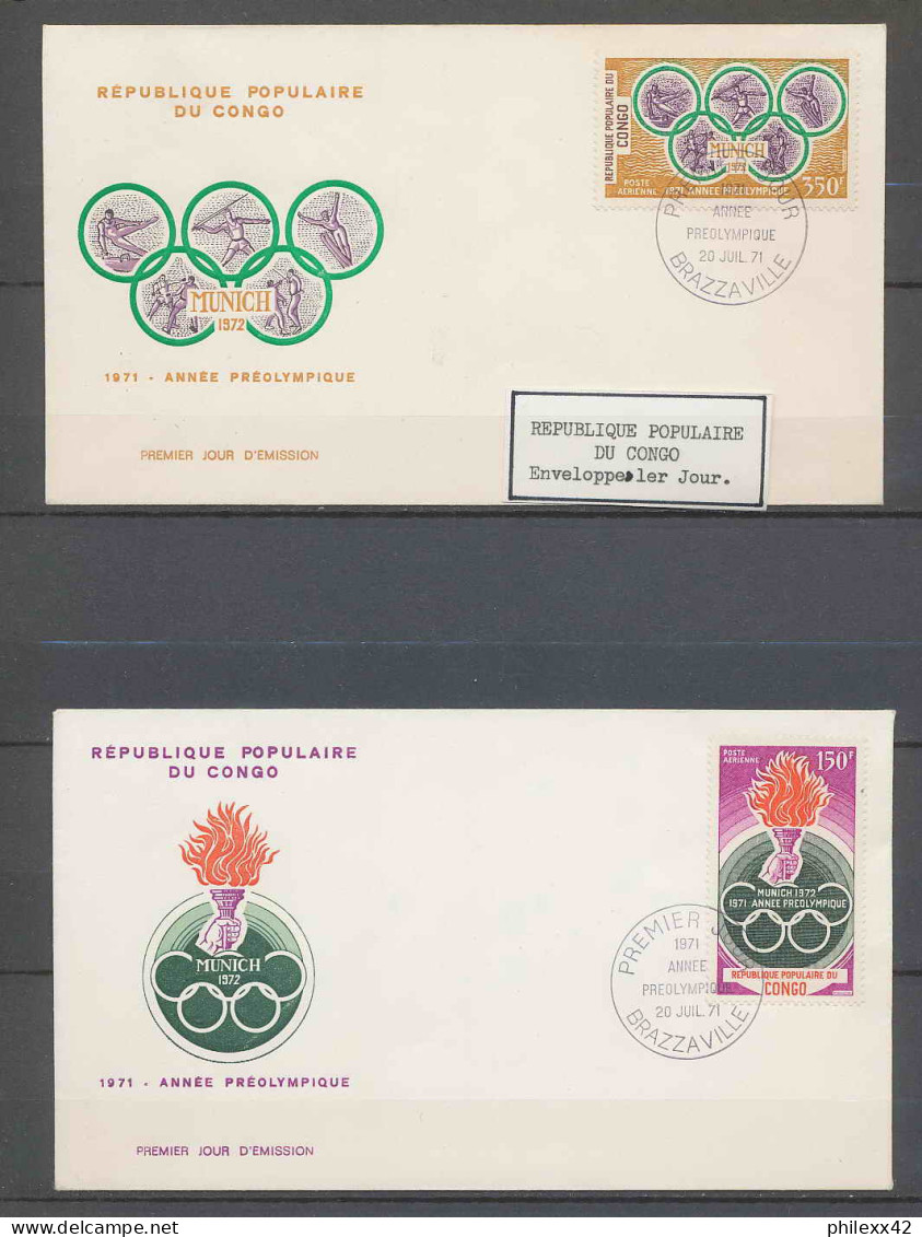 collection jeux olympiques (olympic games) part 09 - 1968 mexico / grenoble  proof  NON DENTELE ** (imperforate)