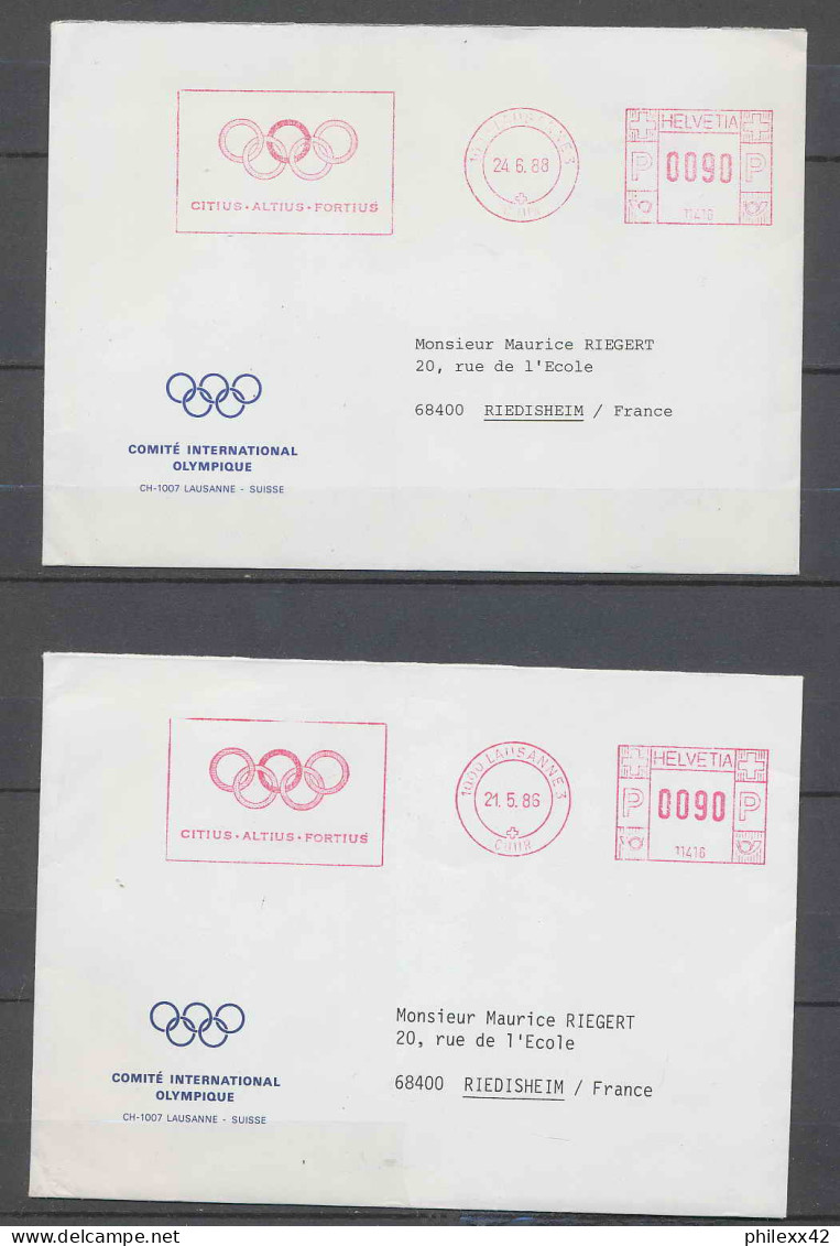 collection jeux olympiques (olympic games) part 16 - 1984  los angeles  letters  neuf **