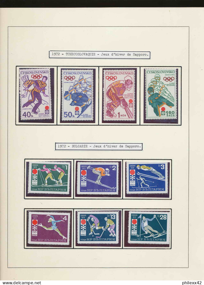 collection jeux olympiques (olympic games) part 12 - 1972   Munich / sapporo neuf **