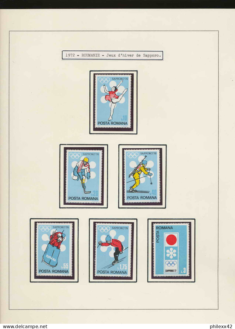 collection jeux olympiques (olympic games) part 12 - 1972   Munich / sapporo neuf **