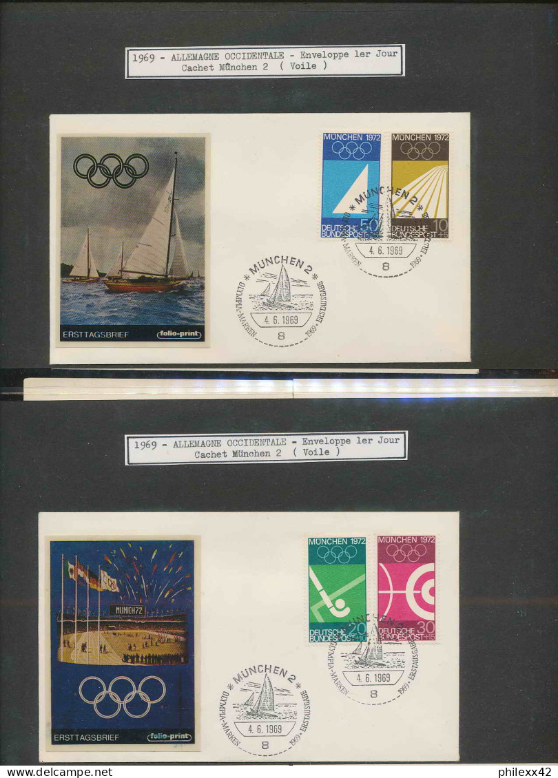 collection jeux olympiques (olympic games) part 12 - 1972   Munich / sapporo neuf **