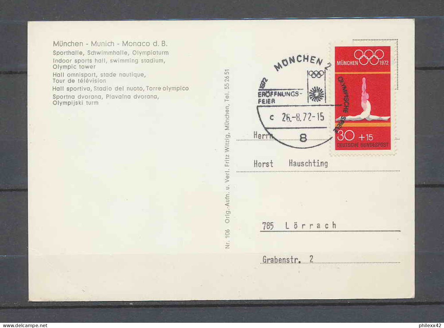 collection jeux olympiques (olympic games) part 12 - 1972   Munich / sapporo neuf **