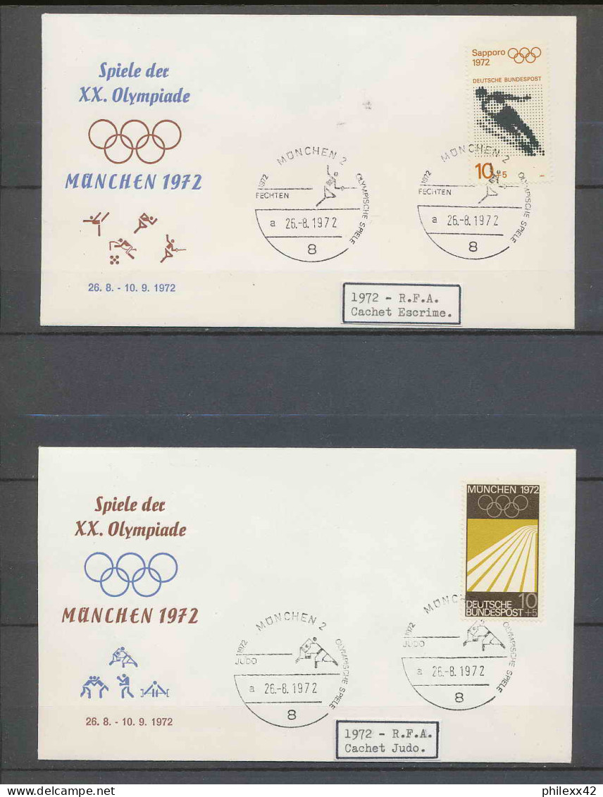 collection jeux olympiques (olympic games) part 12 - 1972   Munich / sapporo neuf **