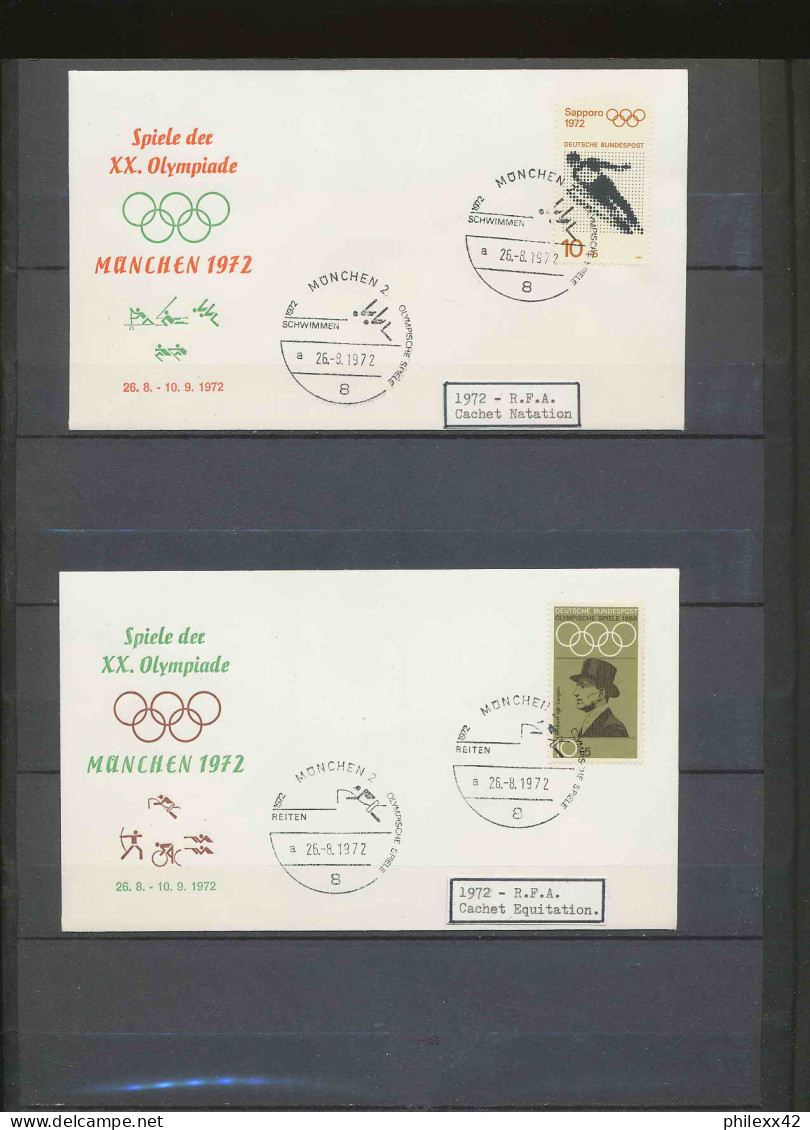 collection jeux olympiques (olympic games) part 12 - 1972   Munich / sapporo neuf **