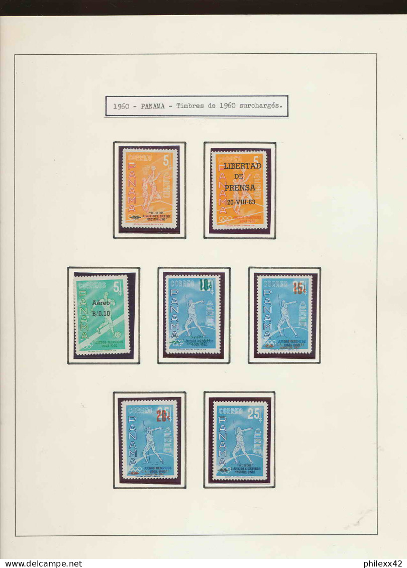 collection jeux olympiques (olympic games) part 10 - 1960 rome squaw valley  proof NON DENTELE ** (imperforate)