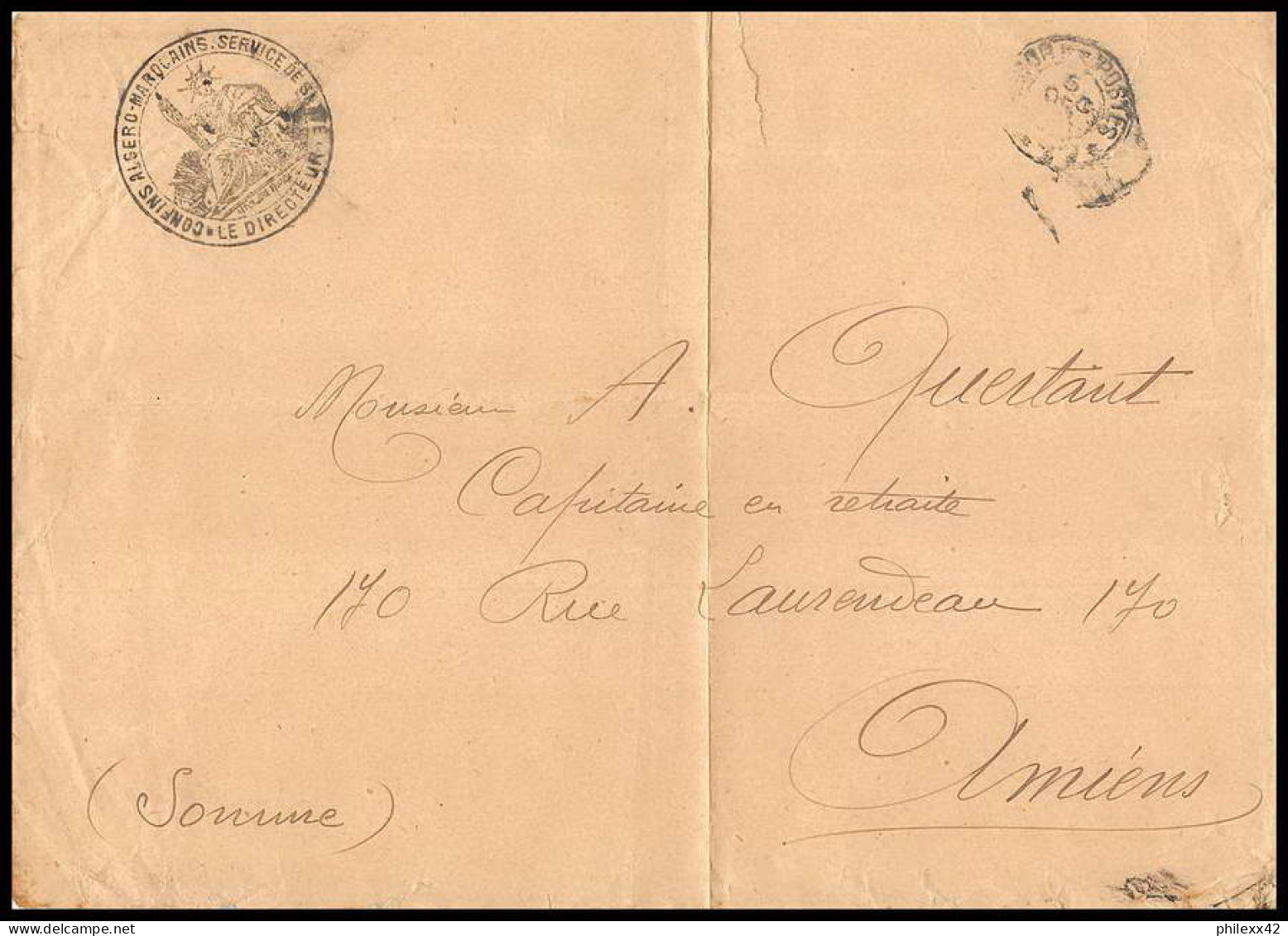 collection N°33 marcophilie militaire lot de 57 lettres covers guerre 1914 départ - de 2 euros pièce