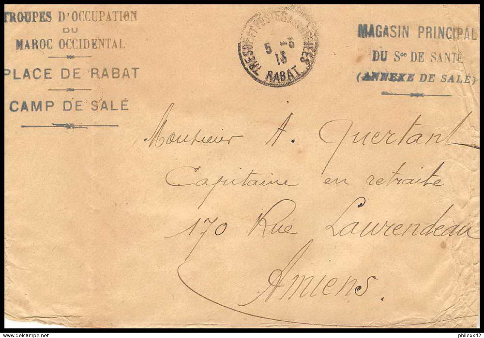 collection N°33 marcophilie militaire lot de 57 lettres covers guerre 1914 départ - de 2 euros pièce