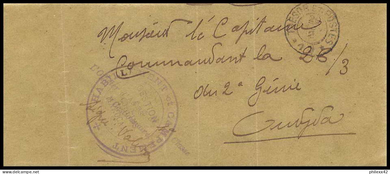 collection N°33 marcophilie militaire lot de 57 lettres covers guerre 1914 départ - de 2 euros pièce