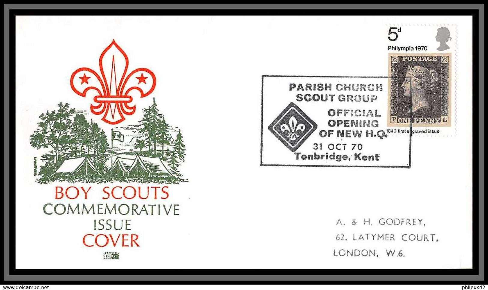 Discount Scouts Scout (scouting - Jamboree) - Collection De 18 Lettres (covers) Fdc All Differents - Collections (sans Albums)