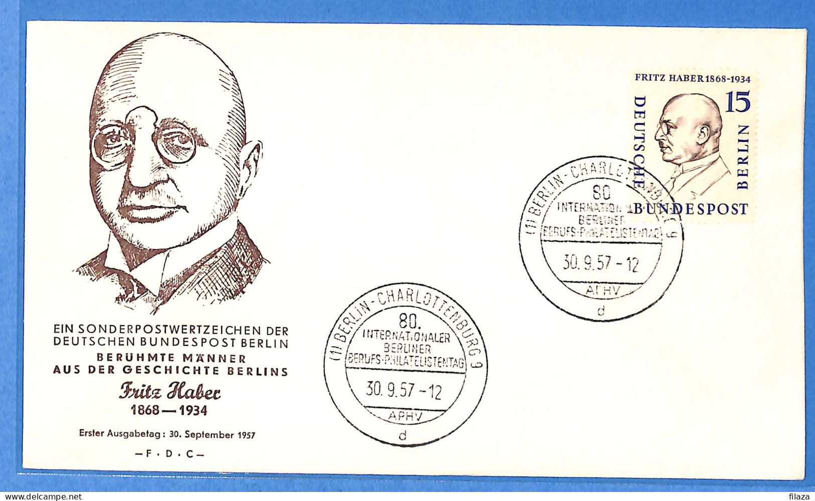 Berlin West 1957 - Lettre FDC De Berlin - G28642 - Briefe U. Dokumente