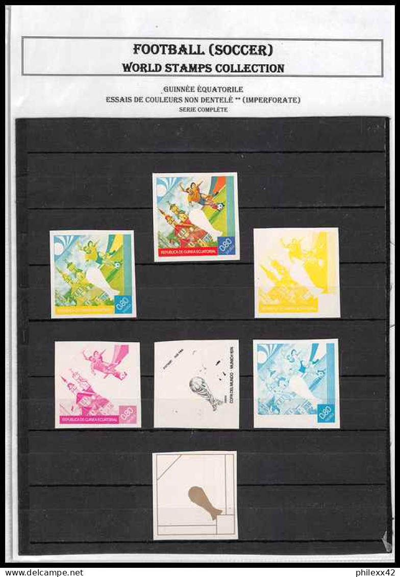 FOOTBALL (soccer) neuf ** mnh forte cote tb état partie 1 COLLECTION / lot thématique topics