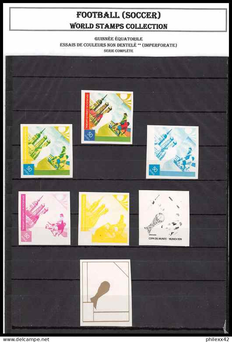 FOOTBALL (soccer) neuf ** mnh forte cote tb état partie 1 COLLECTION / lot thématique topics