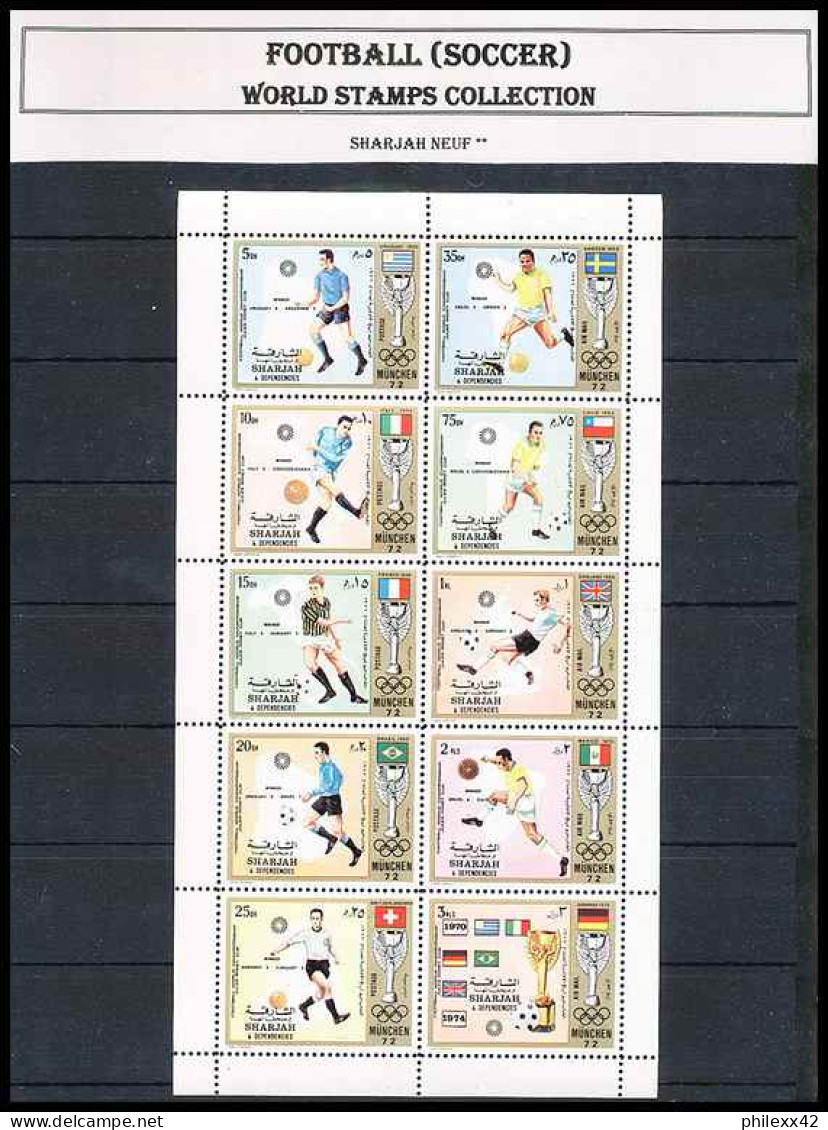 FOOTBALL (soccer) neuf ** mnh forte cote tb état partie 1 COLLECTION / lot thématique topics