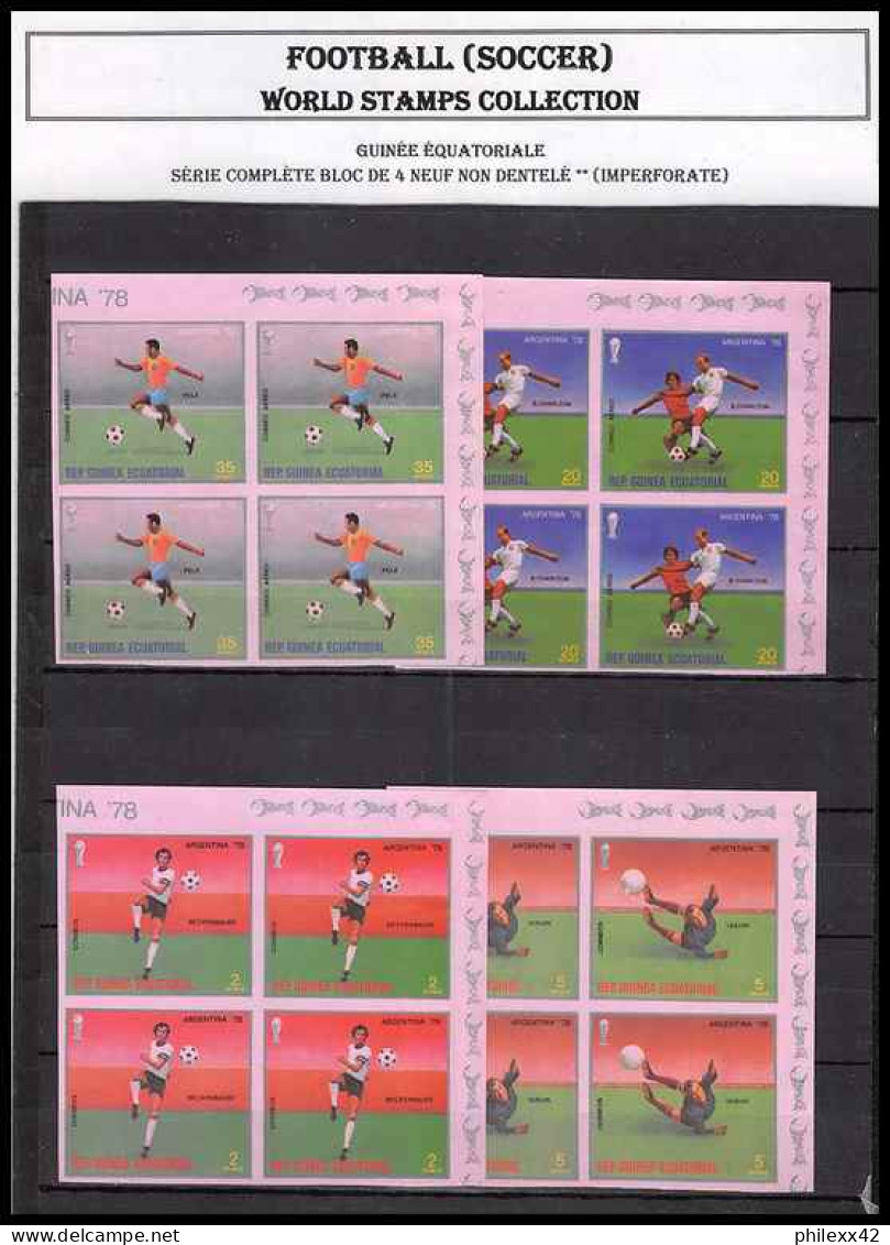 FOOTBALL (soccer) neuf ** mnh forte cote tb état partie 1 COLLECTION / lot thématique topics