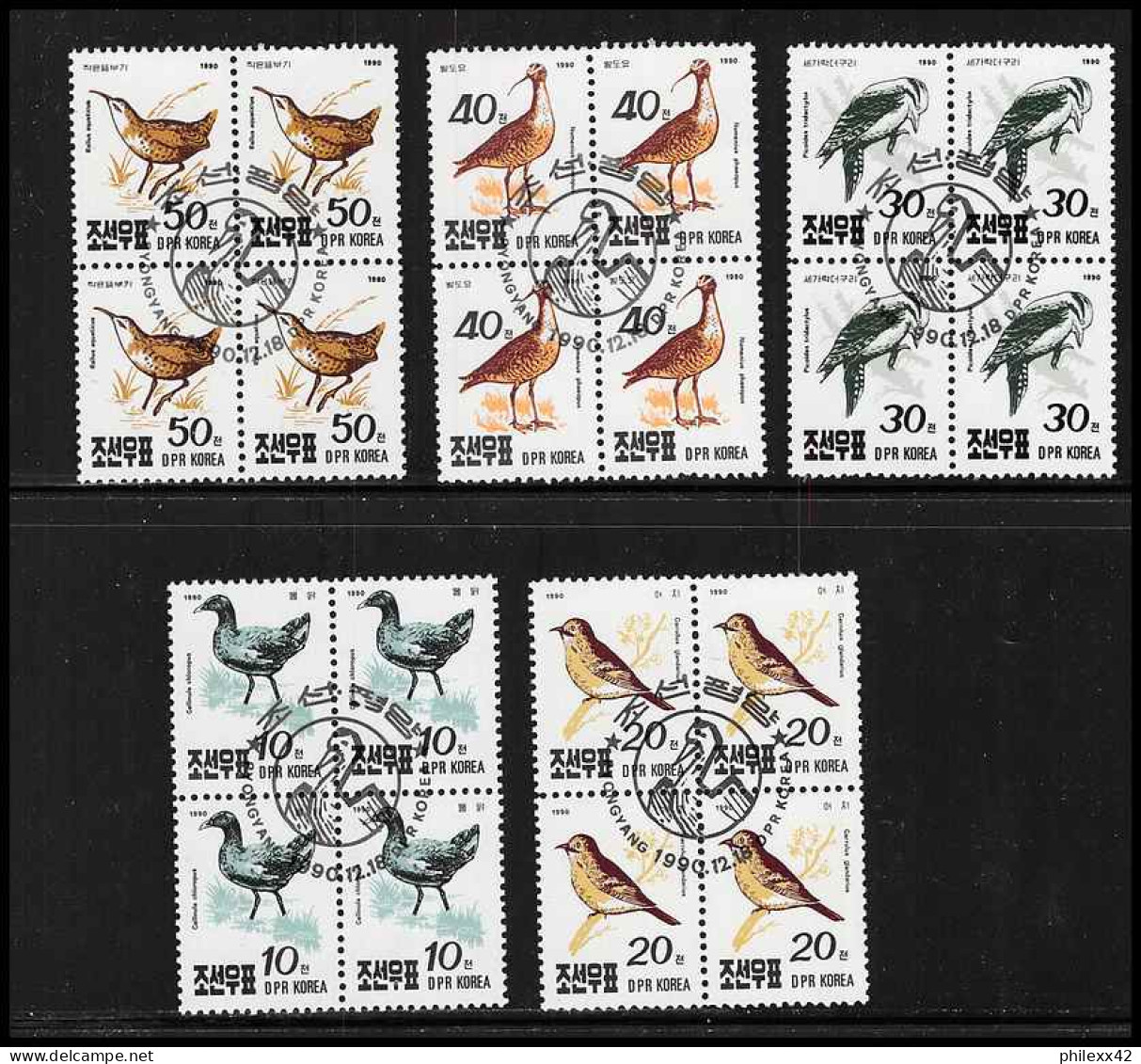 lot 5a collection de 100 Blocs / séries  forte cote animaux faune fleurs Animals  Fauna flowers