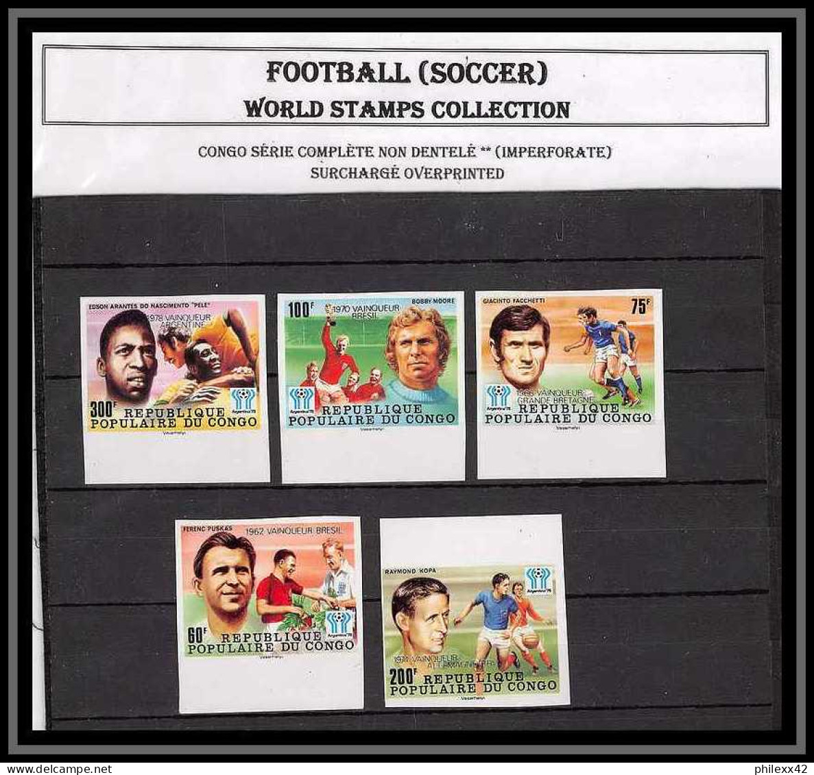 superbe COLLECTION thématique FOOTBALL (soccer) 2 albums neuf ** mnh épreuve artiste ...146 scans à voir