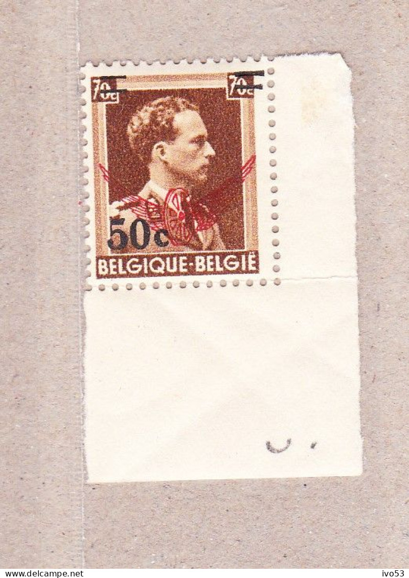 1942 Nr S33** Zonder Scharnier.Koning Leopold III. - Ungebraucht