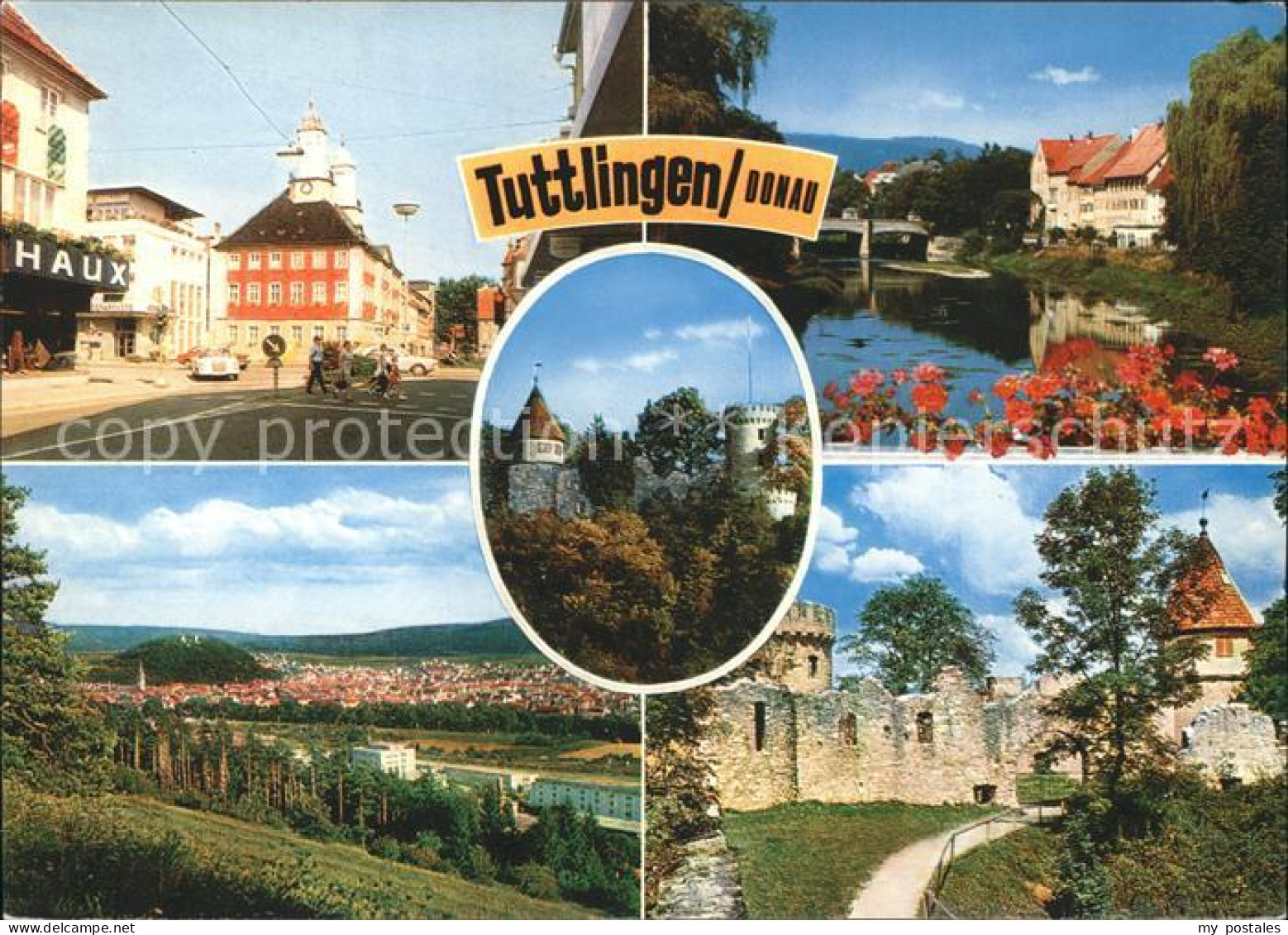 41795406 Tuttlingen Burgruine Marktplatz Bruecke Tuttlingen - Tuttlingen