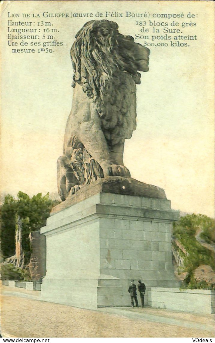 Belgique -  Liège - Gileppe (Barrage) - Lion De La Gileppe - Gileppe (Stuwdam)