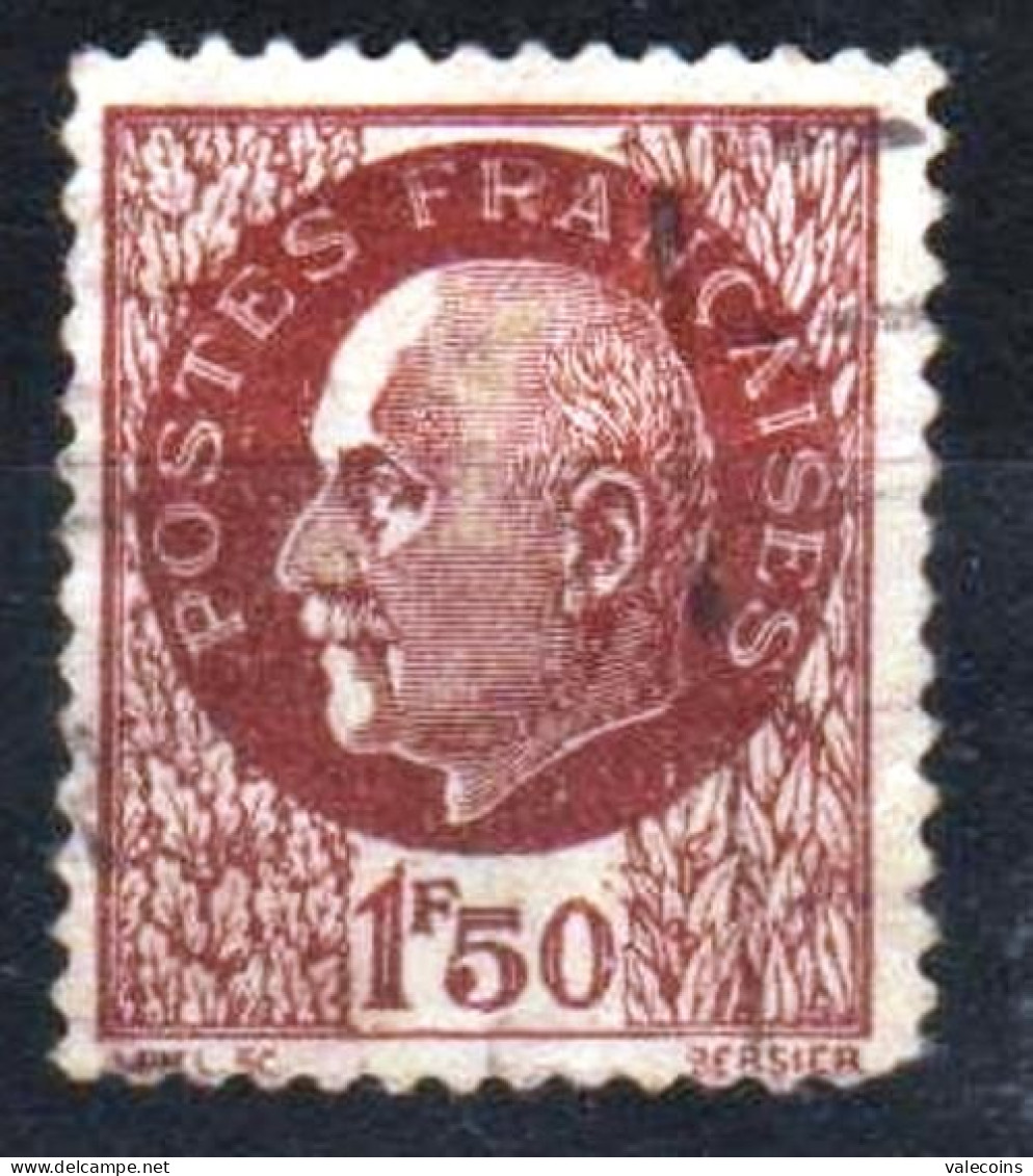 France Francia - 1942 - Effigie Du Maréchal Pétain 1,50f - Used Stamp          MyRef:F - Oblitérés